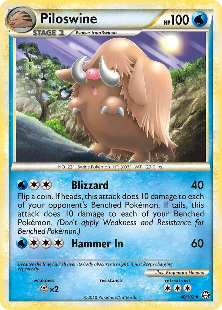 Piloswine Stage 1