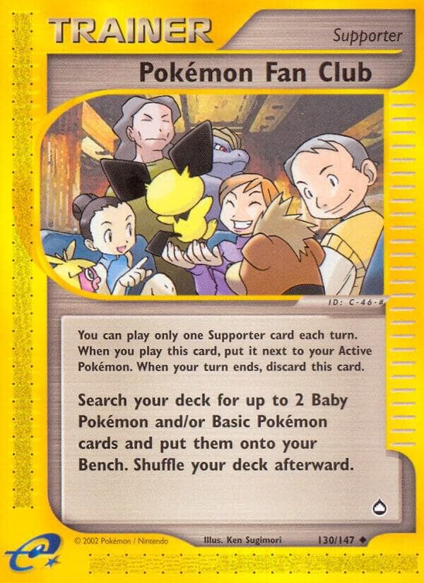 Pokemon Fan Club Supporter