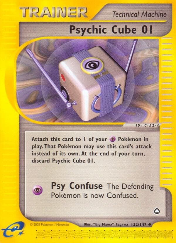 Psychic Cube 01 Technical Machine