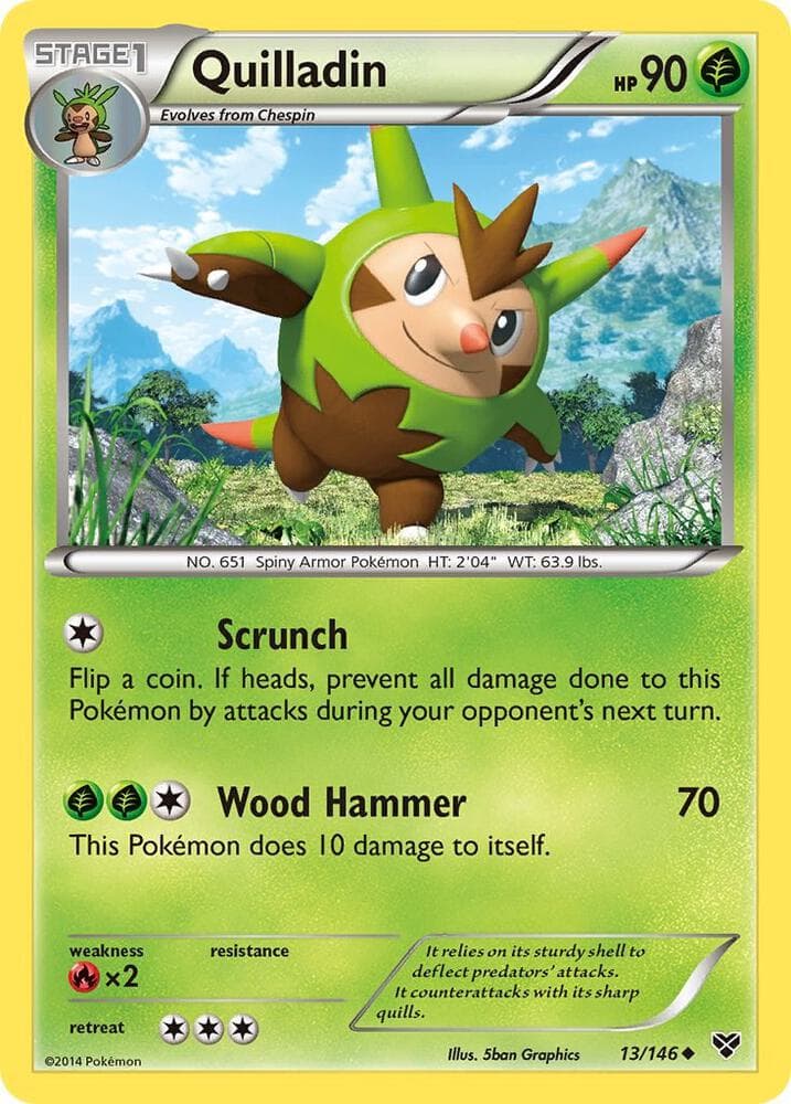 Quilladin Stage 1