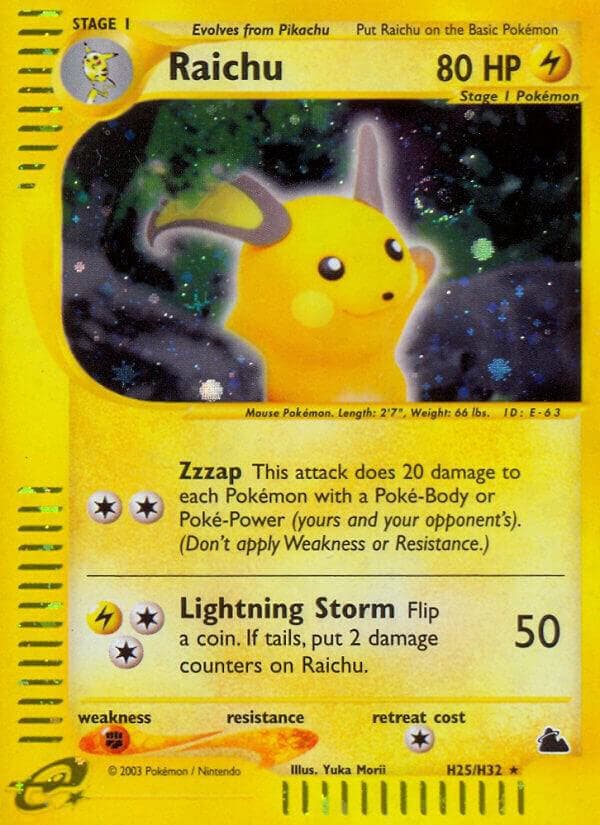 Raichu H25 Stage 1