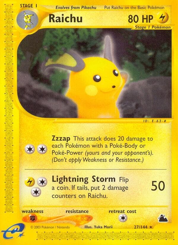 Raichu Stage 1