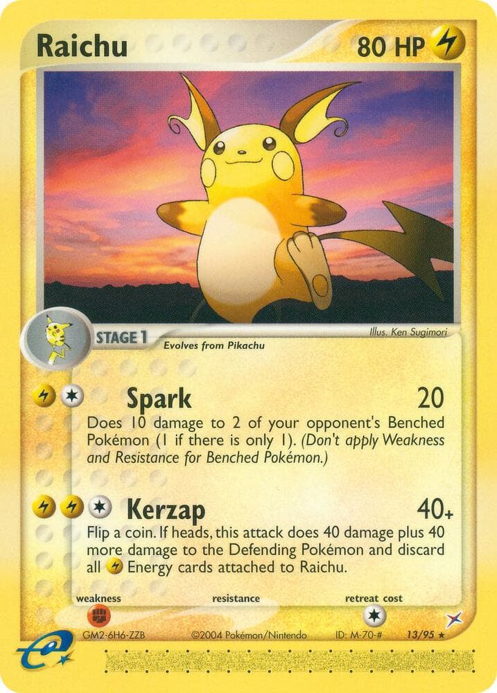 Raichu Stage 1