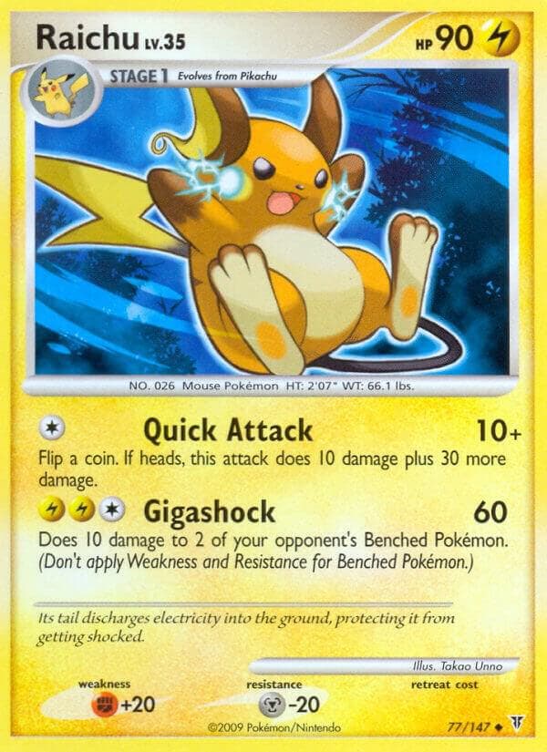 Raichu Stage 1