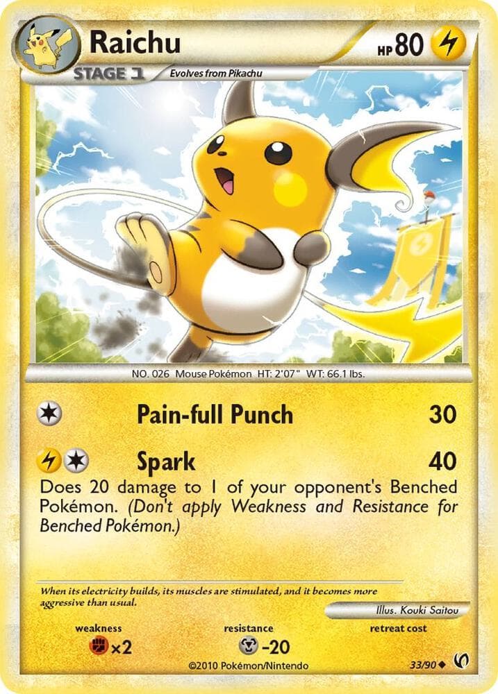Raichu Stage 1