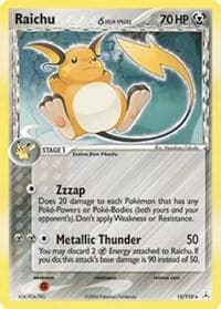 Raichu Delta Species Stage 1