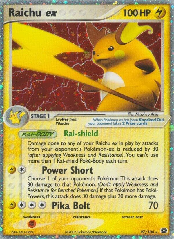 Raichu ex Stage 1