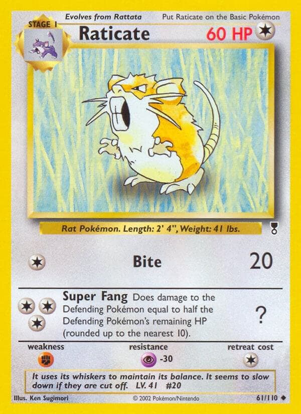 Raticate Stage 1