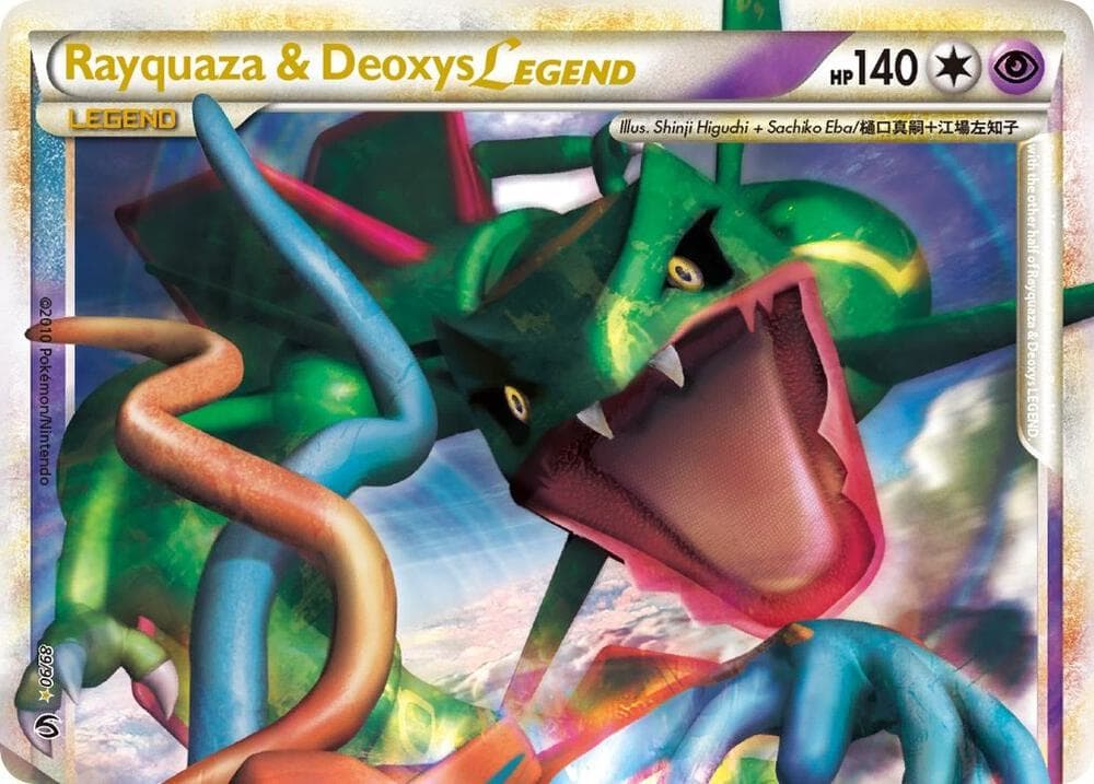 Rayquaza and Deoxys Legend Top LEGEND