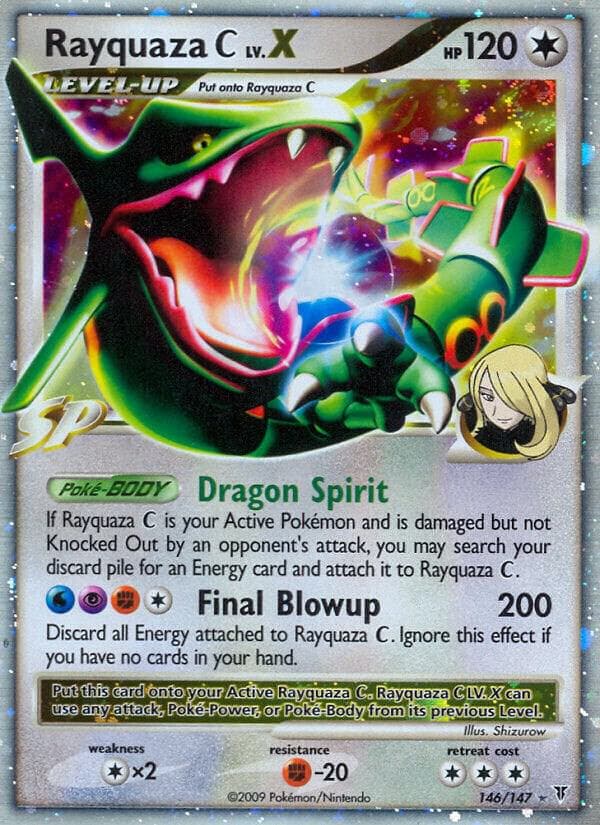 Rayquaza C LvX Level-Up · SP
