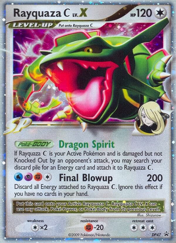 Rayquaza C LVX DP47 Level-Up · SP