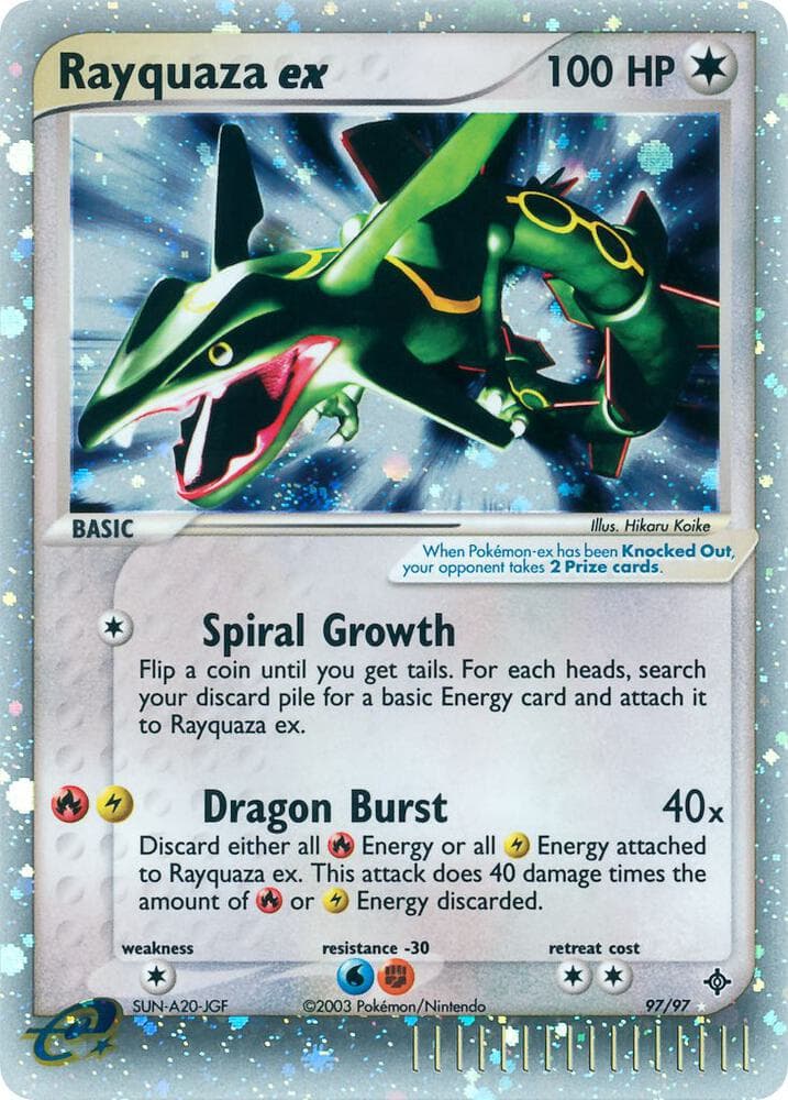 Rayquaza ex Basic