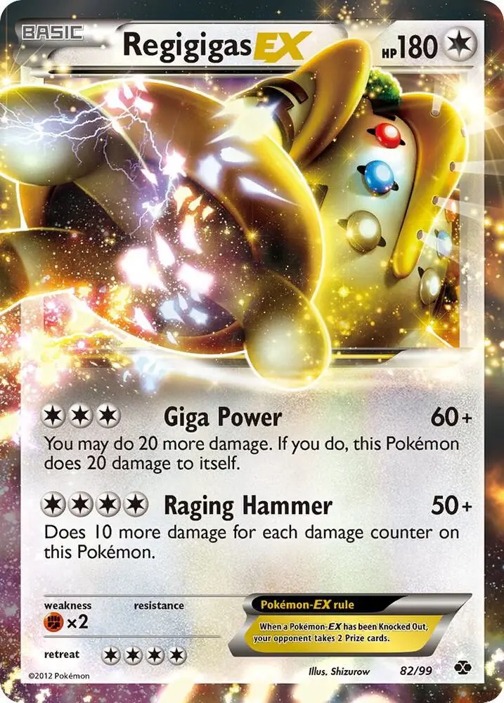 Regigigas EX Basic