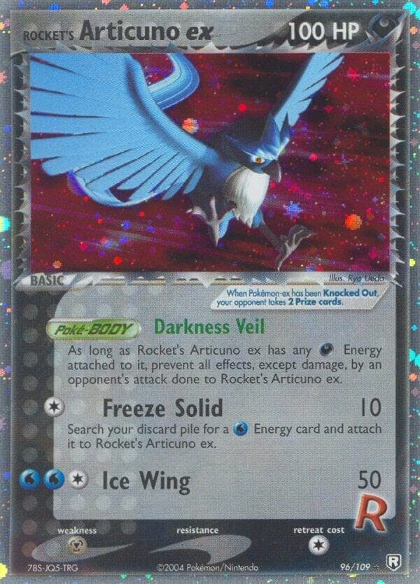 Rockets Articuno ex Basic