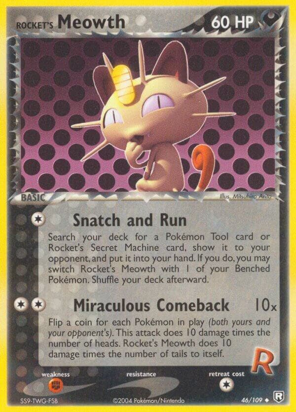 Rockets Meowth Basic