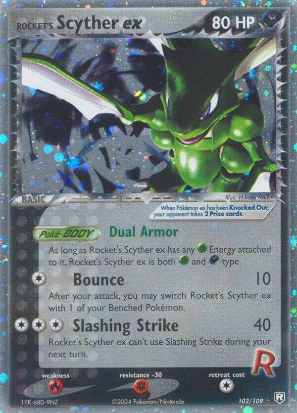 Rockets Scyther ex Basic