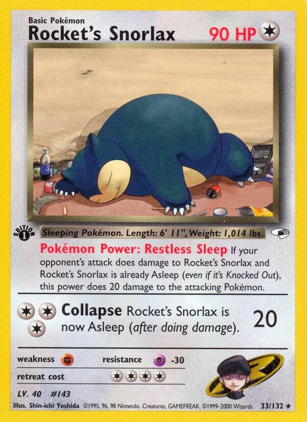 Rocket's Snorlax Basic