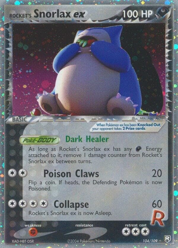 Rockets Snorlax ex Basic