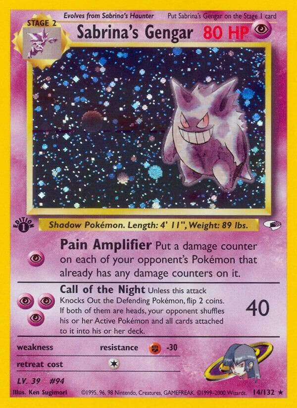 Sabrina's Gengar Stage 2