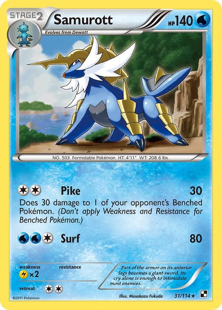 Samurott 31 Stage 2