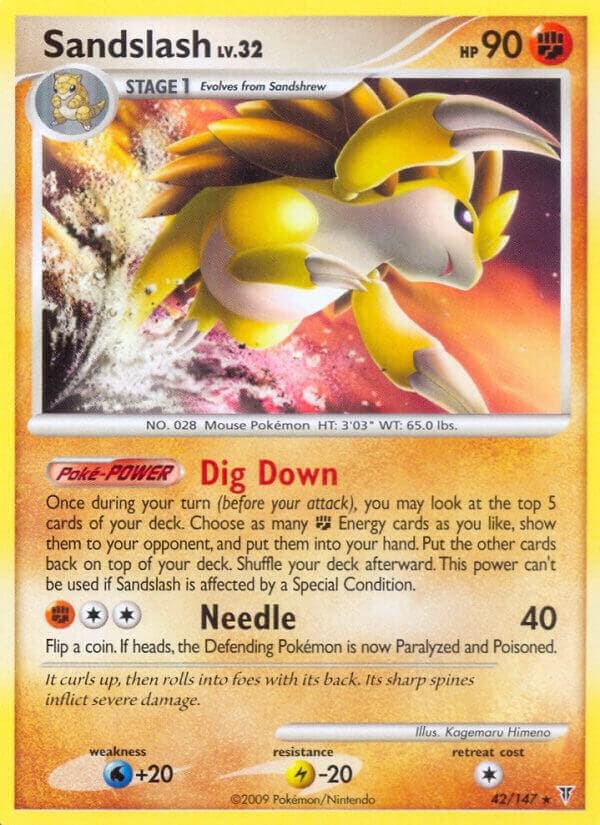 Sandslash Stage 1
