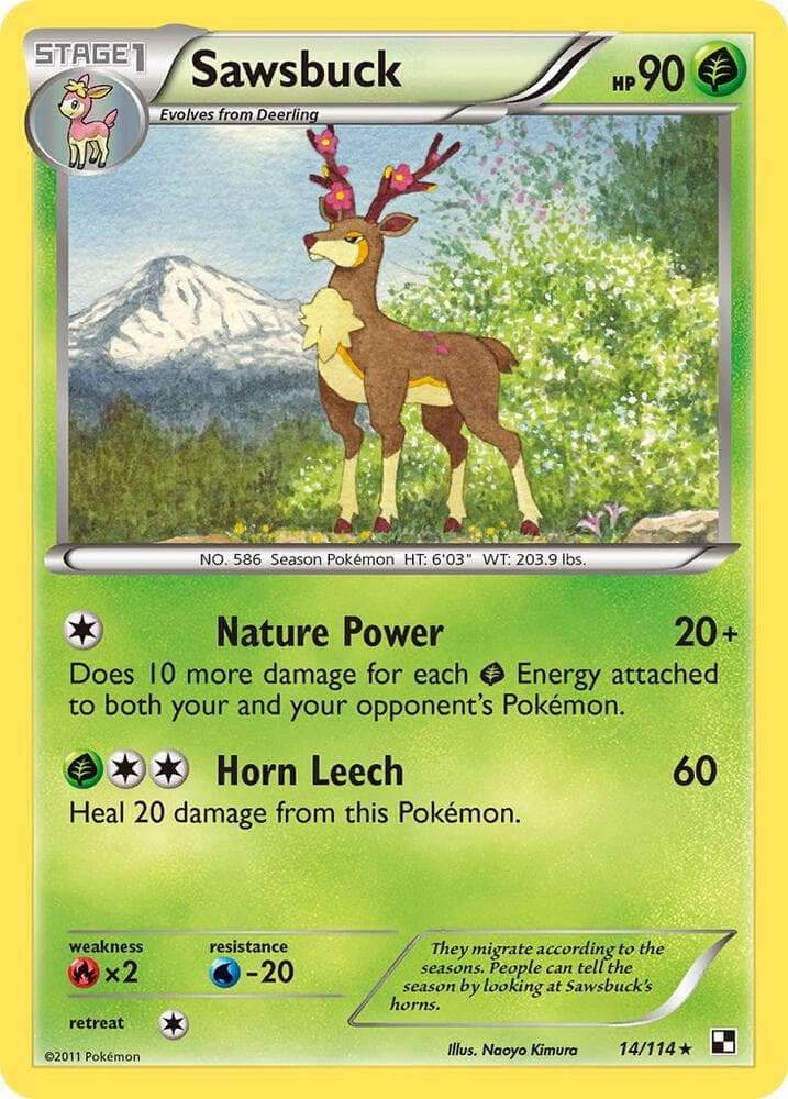 Sawsbuck Stage 1