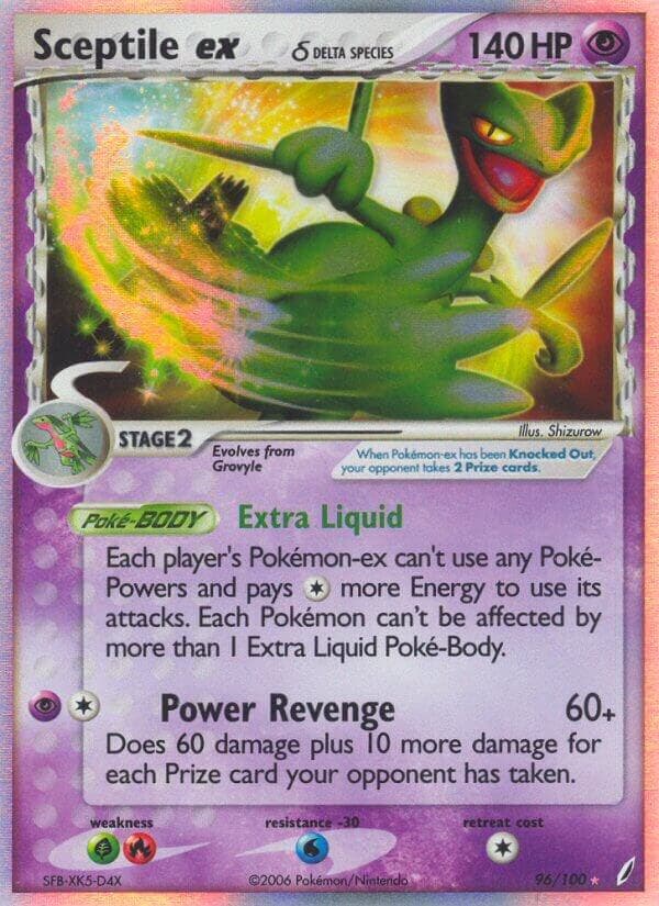 Sceptile ex Delta Species Stage 2