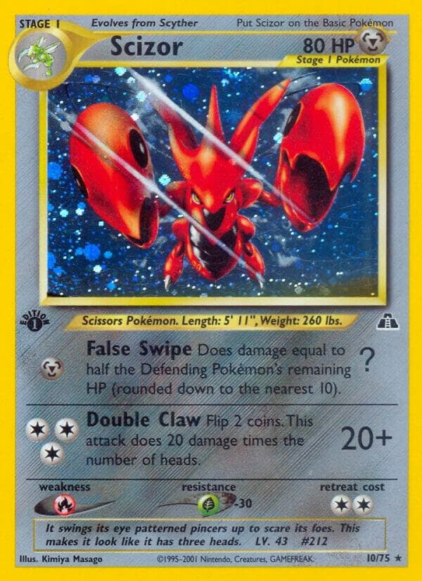 Scizor 10 Stage 1