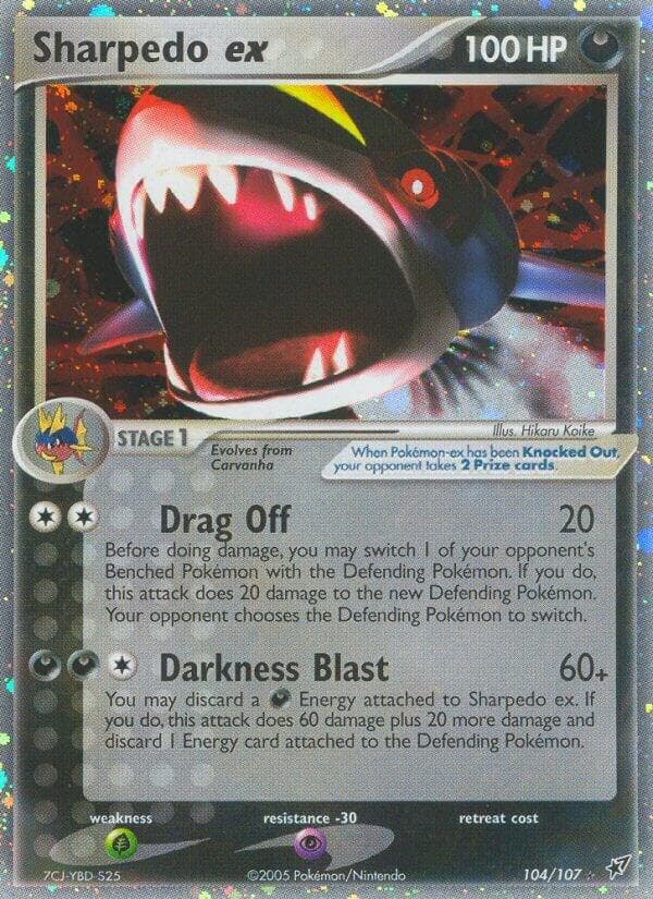 Sharpedo ex Stage 1