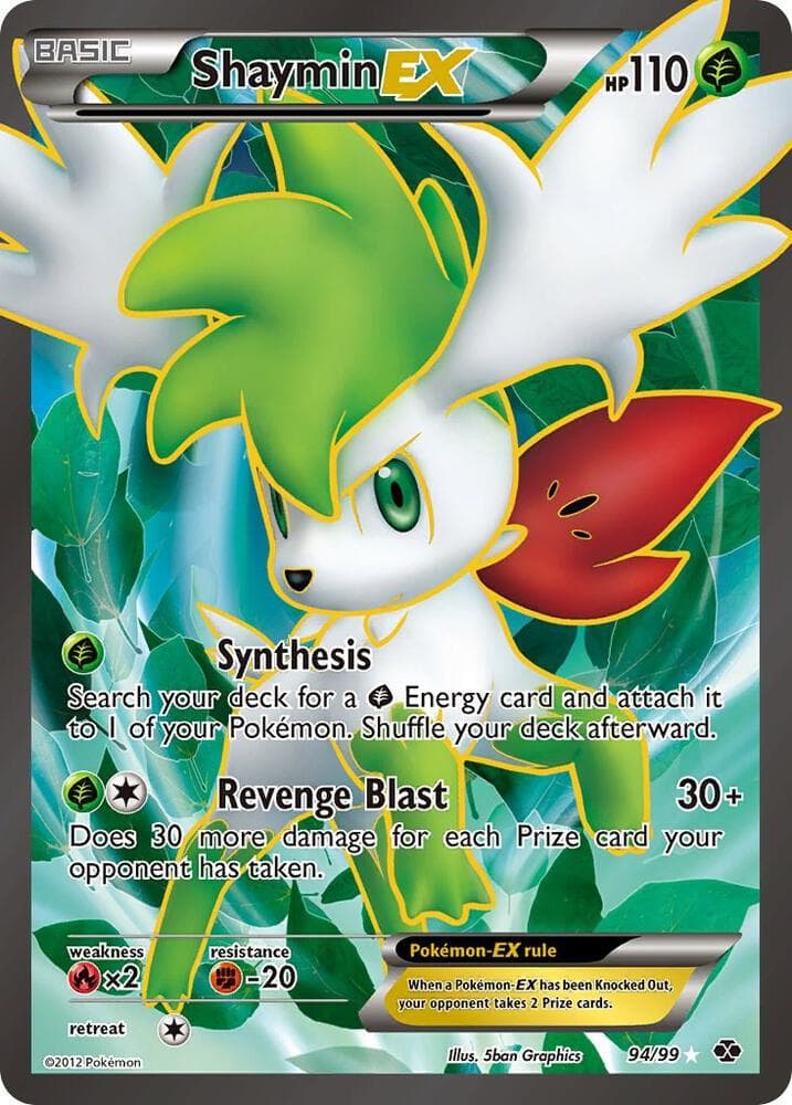 Shaymin EX 94 Full Art Basic
