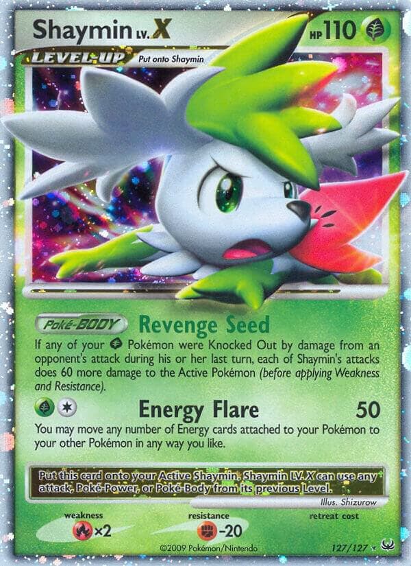Shaymin LvX Sky Forme Level-Up
