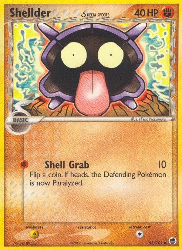 Shellder Delta Species Basic