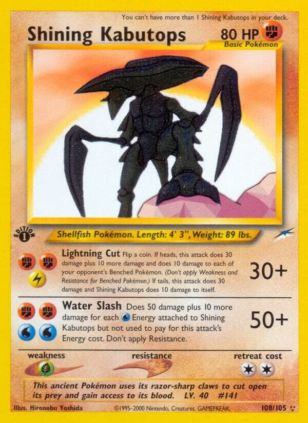 Shining Kabutops Basic