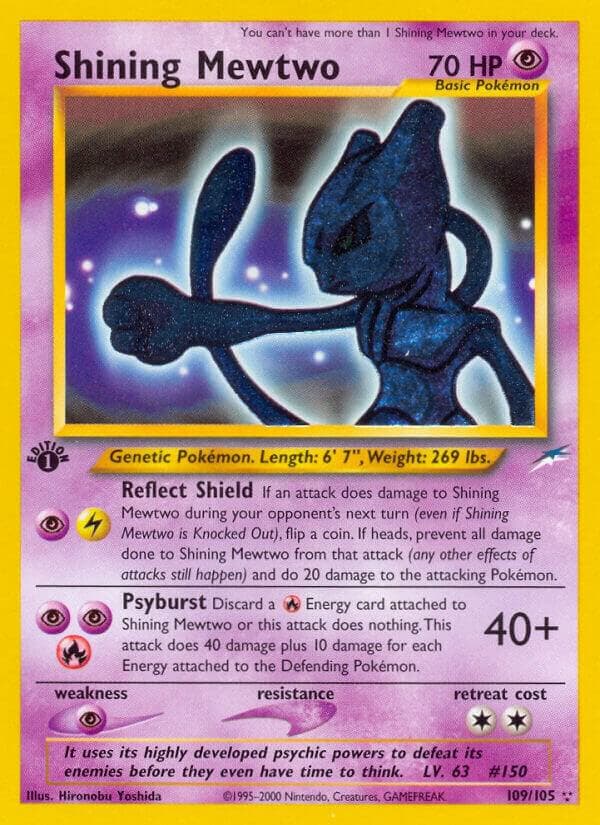 Shining Mewtwo Basic