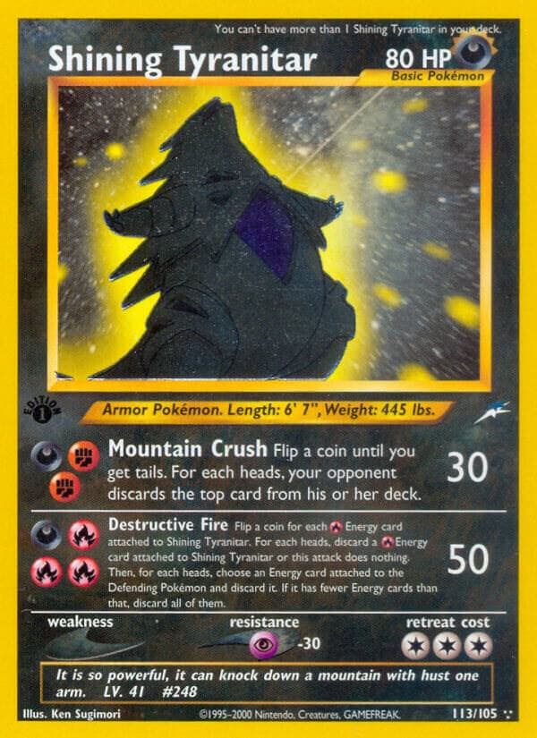 Shining Tyranitar Basic