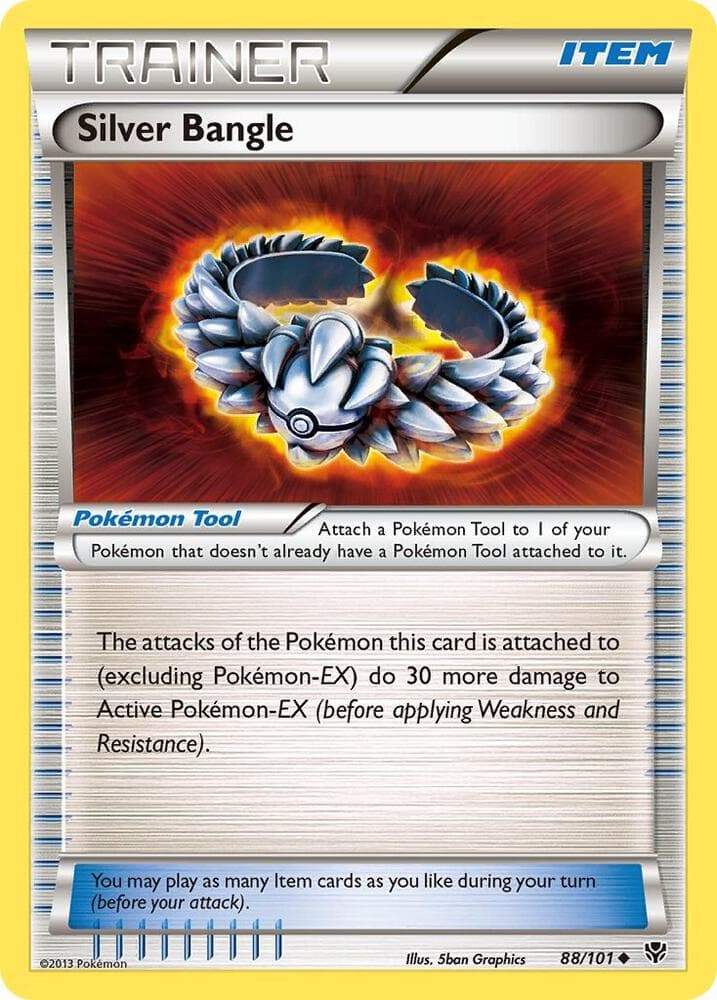 Silver Bangle Pokémon Tool