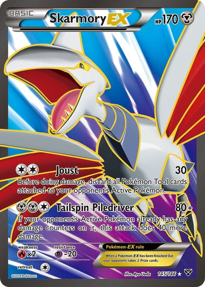 Skarmory EX 145 Full Art Basic