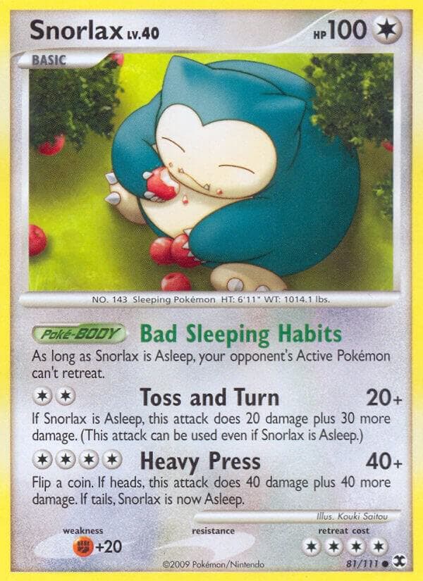 Snorlax 81 Basic