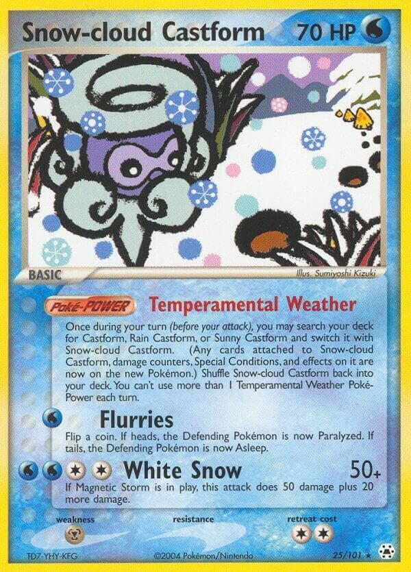 Snow cloud Castform Basic