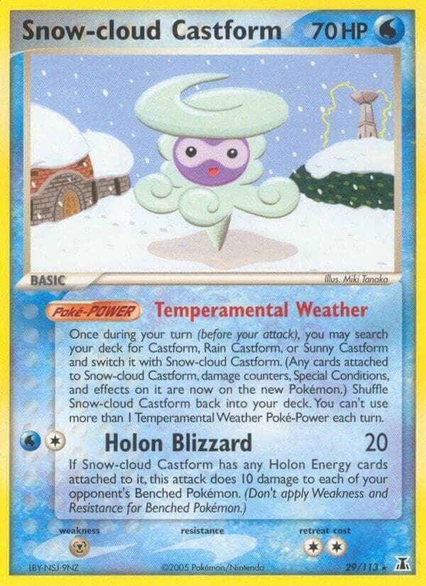 Snow cloud Castform Basic