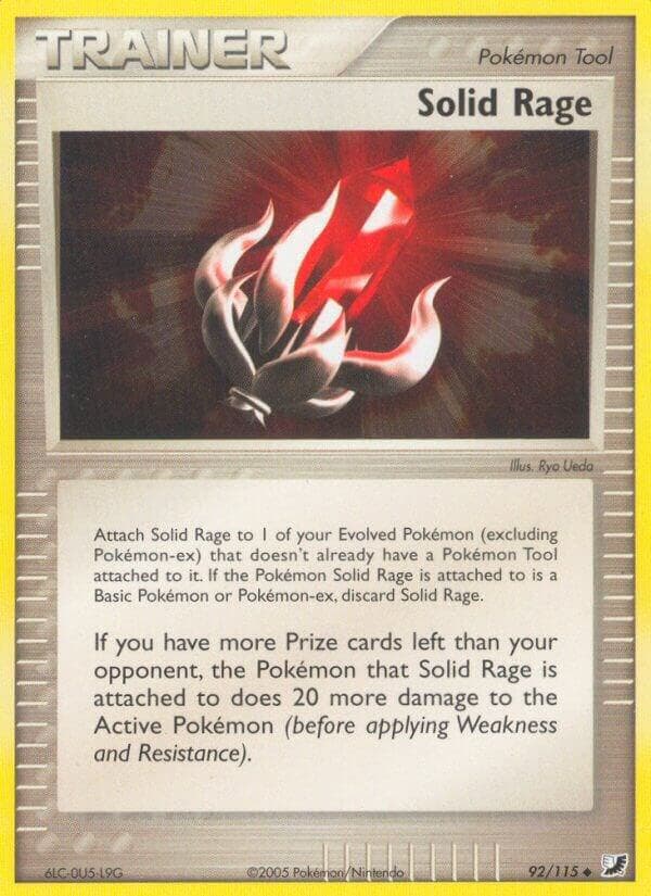 Solid Rage Pokémon Tool