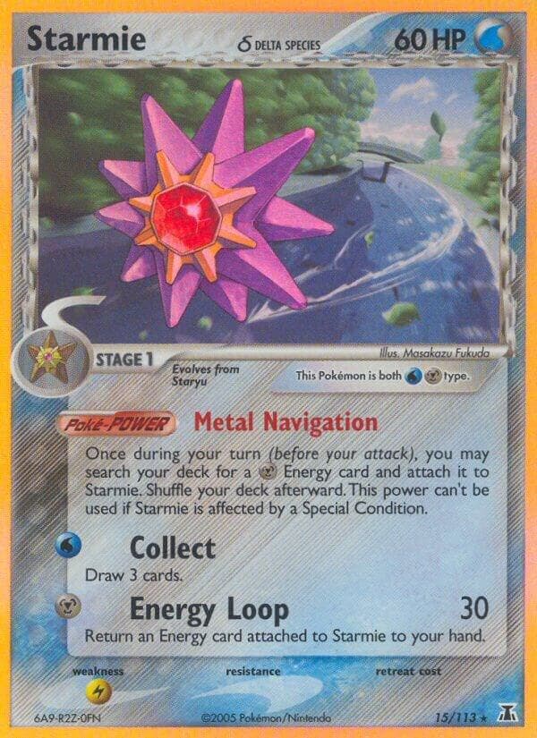 Starmie 015 113 Delta Species Stage 1