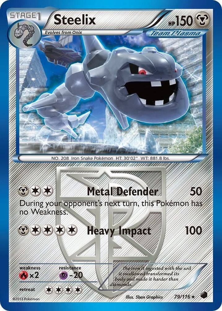 Steelix Team Plasma Stage 1