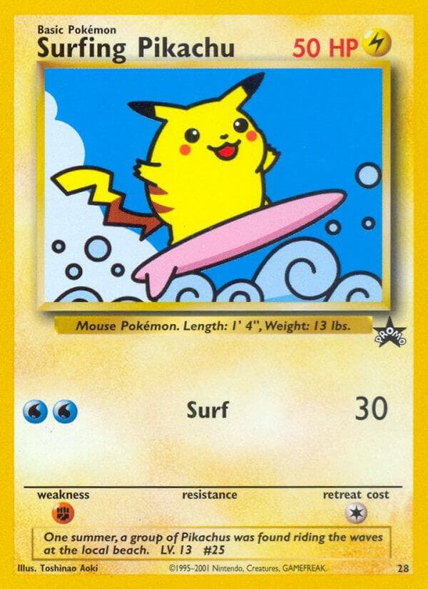 Surfing Pikachu Basic