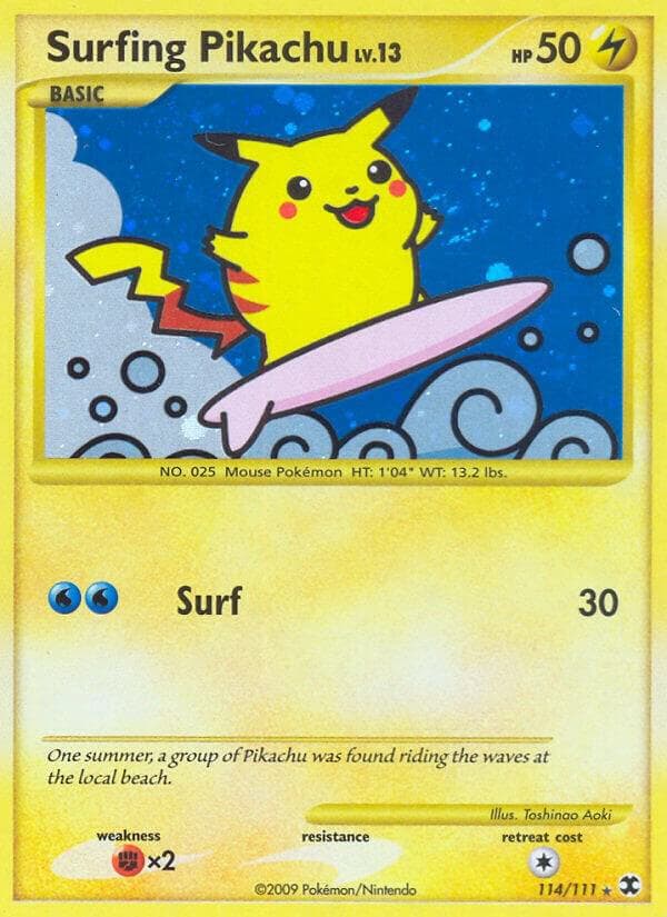 Surfing Pikachu Basic