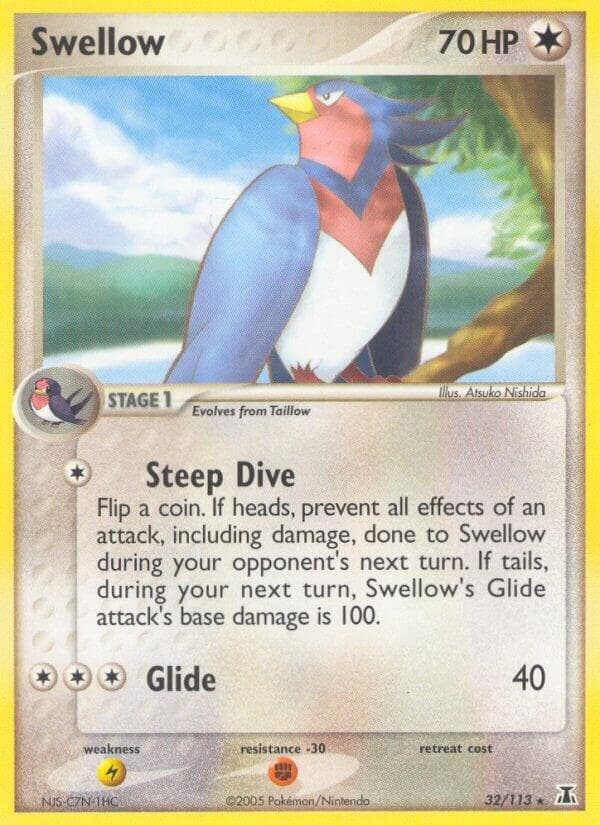 Swellow Stage 1