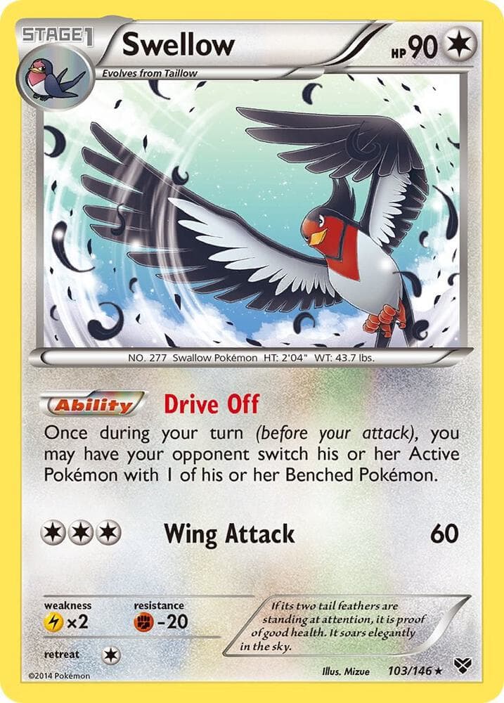 Swellow Stage 1