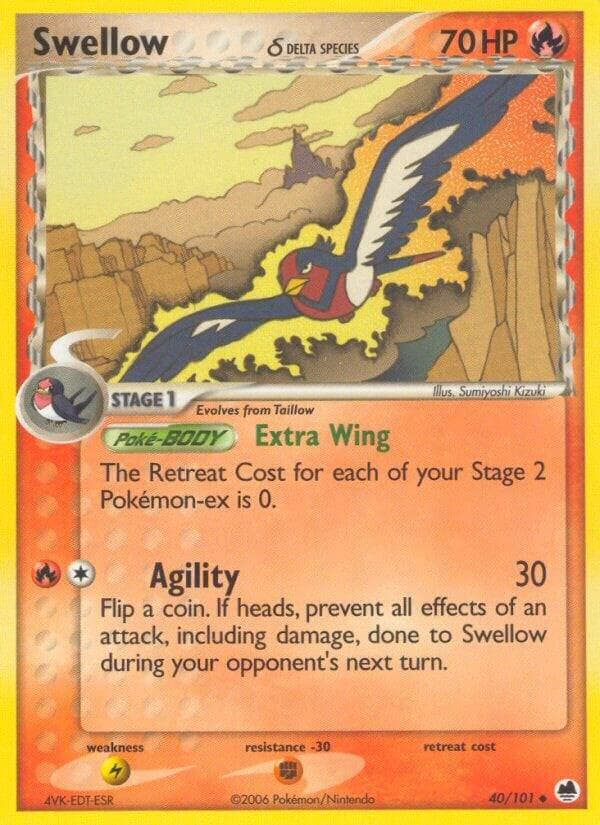 Swellow Delta Species Stage 1