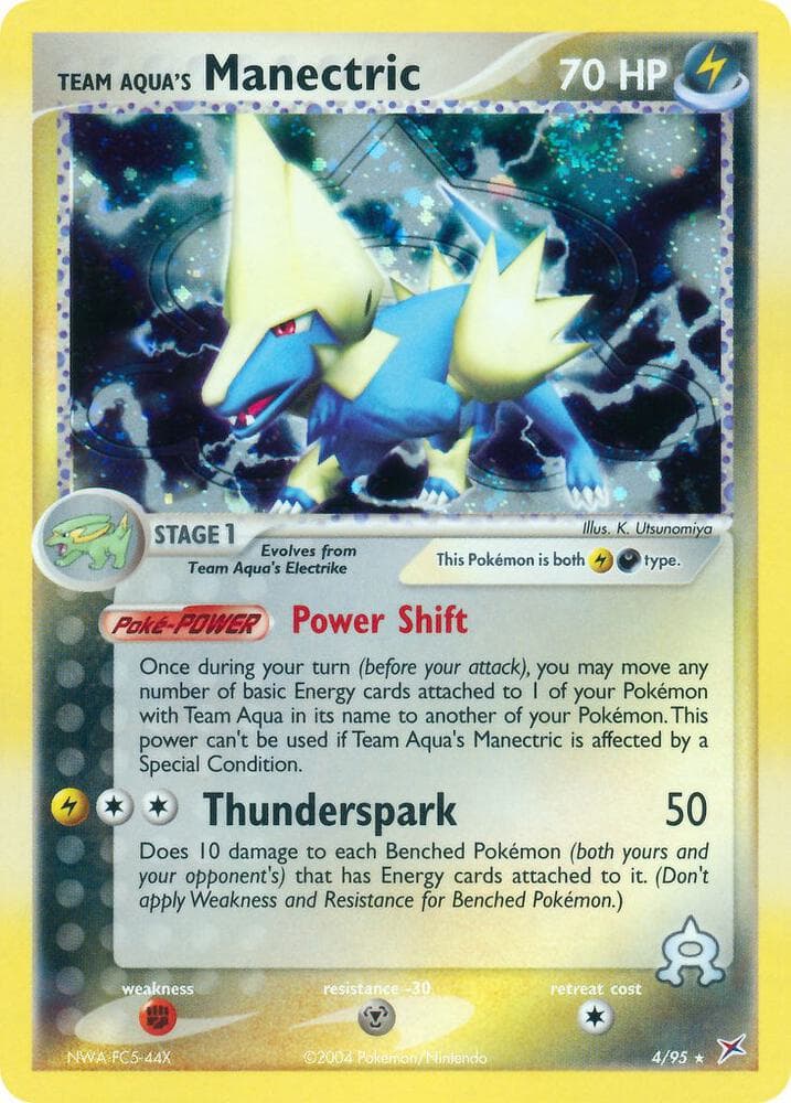 Team Aquas Manectric Stage 1