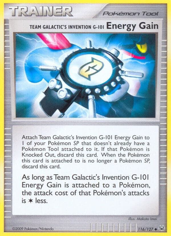 Team Galactics Invention G 101 Energy Gain Pokémon Tool